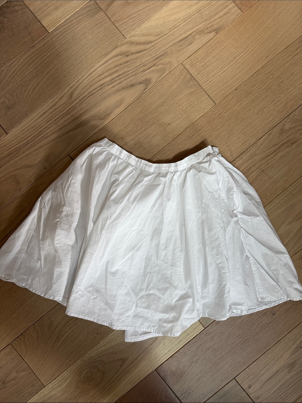 Dynamite White Circle Skirt